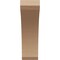 Ekena Millwork 3-inch W x 6-inch D x 10-inch H Lafayette Rough Cedar Woodgrain TimberThane Knee Brace, Primed BRCUR03X06X10LFTRCPR - alternate 4